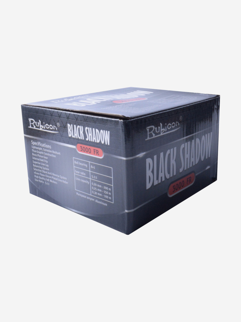 Катушка безынерционная Rubicon Black Shadow 8+1BB 3000 FR