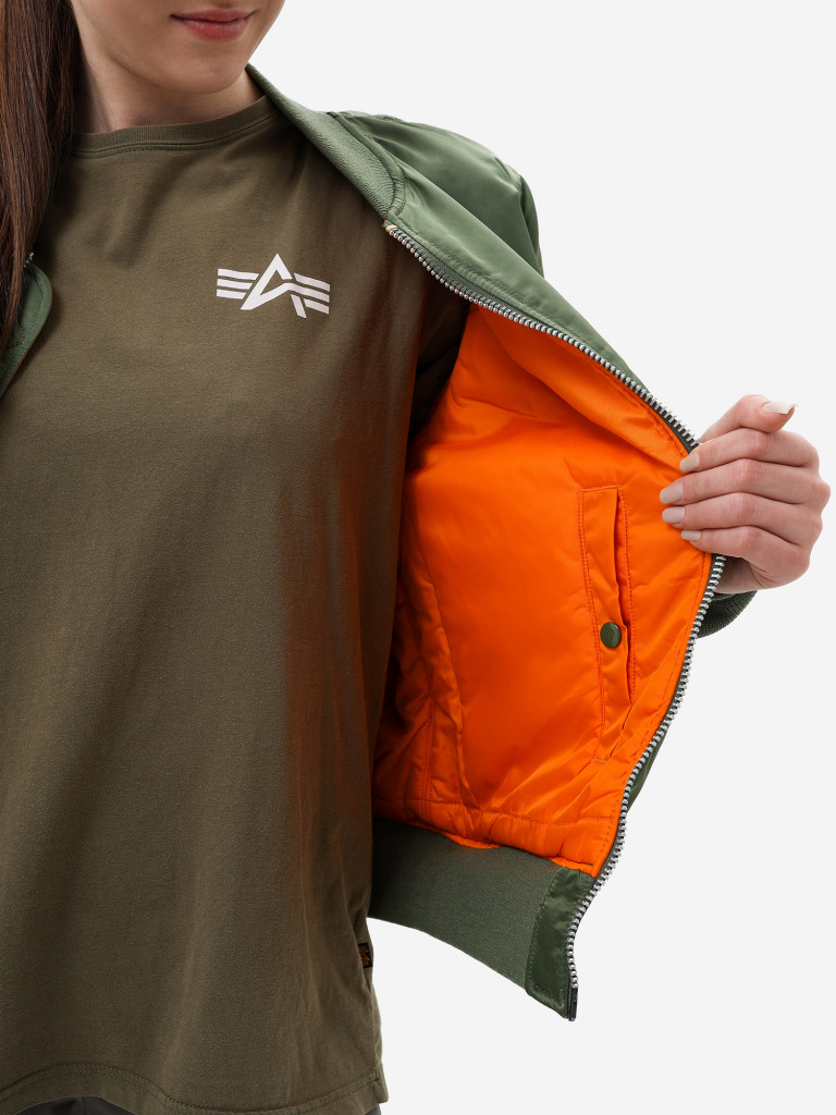 Бомбер утепленный женский MA-1 W Alpha Industries