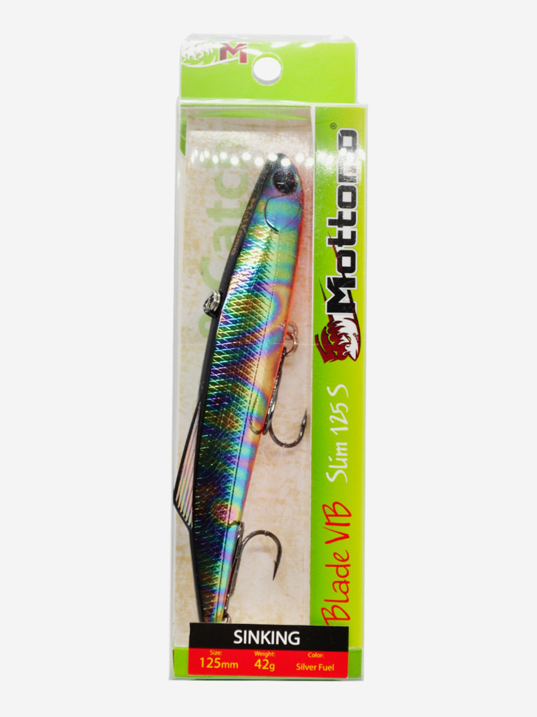 Воблер для рыбалки Blade VIB 125S приманка на окуня, щуку