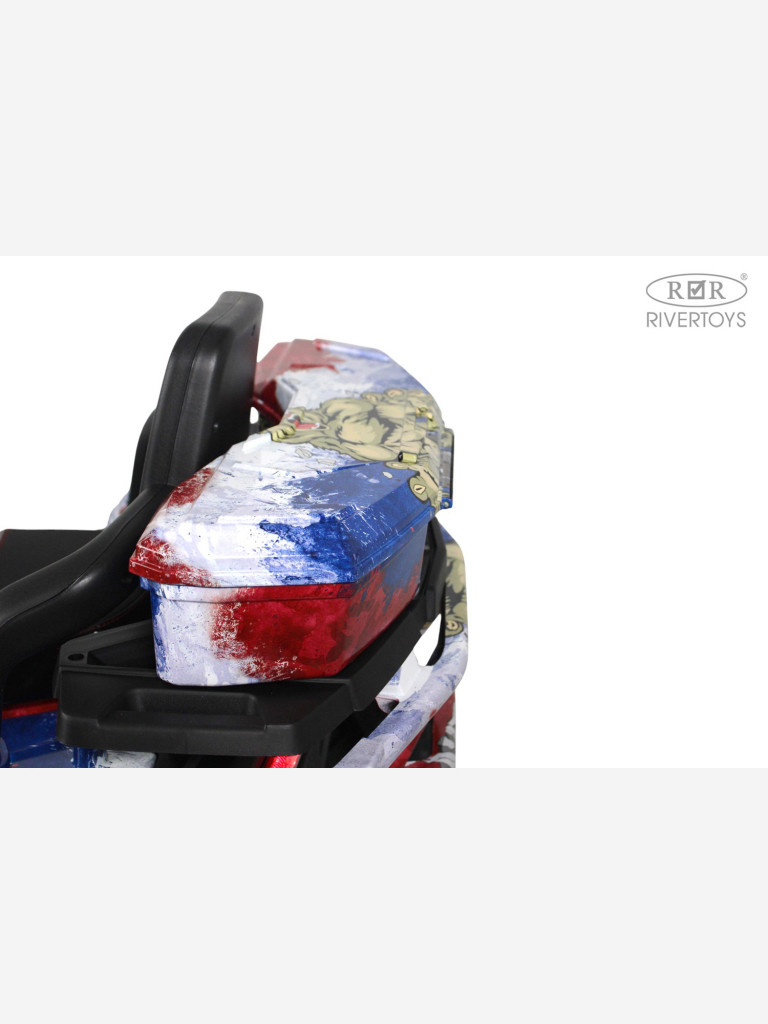 Детский электроквадроцикл RIVERTOYS Z111ZZ русский медведь