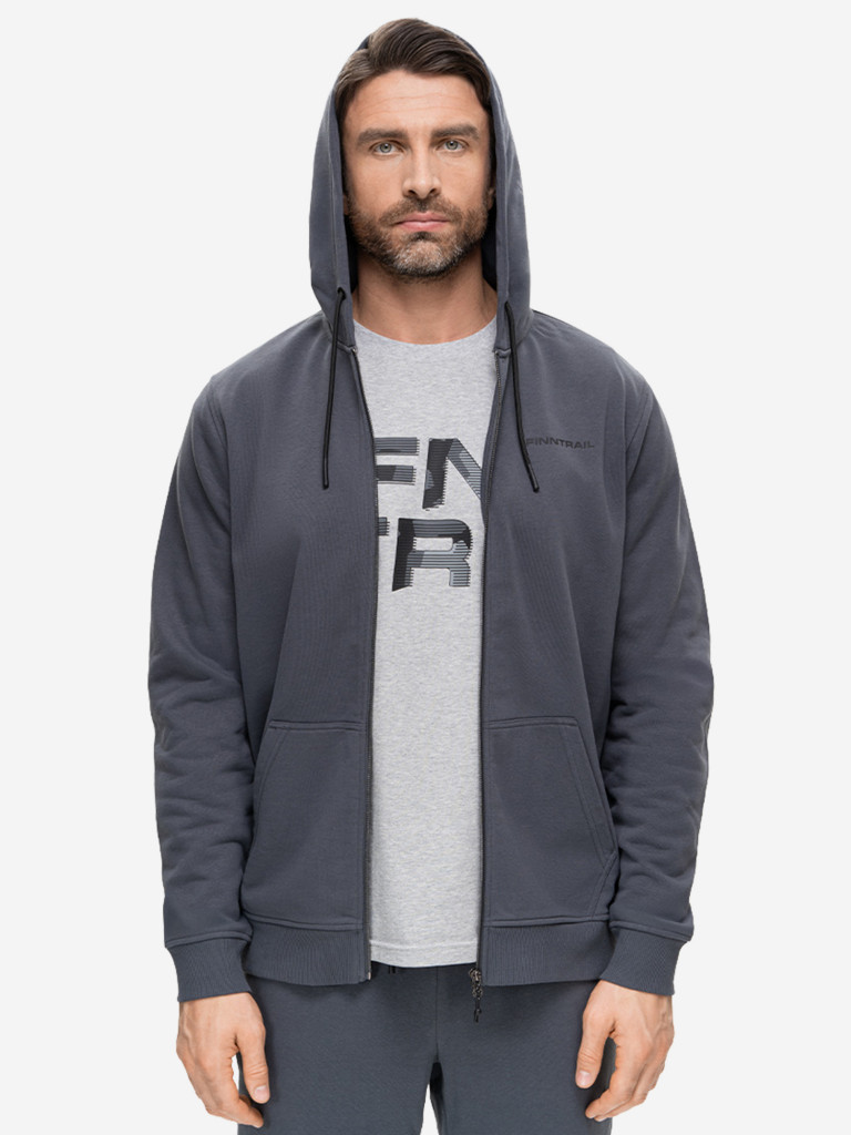 Худи FINNTRAIL Logo Zip