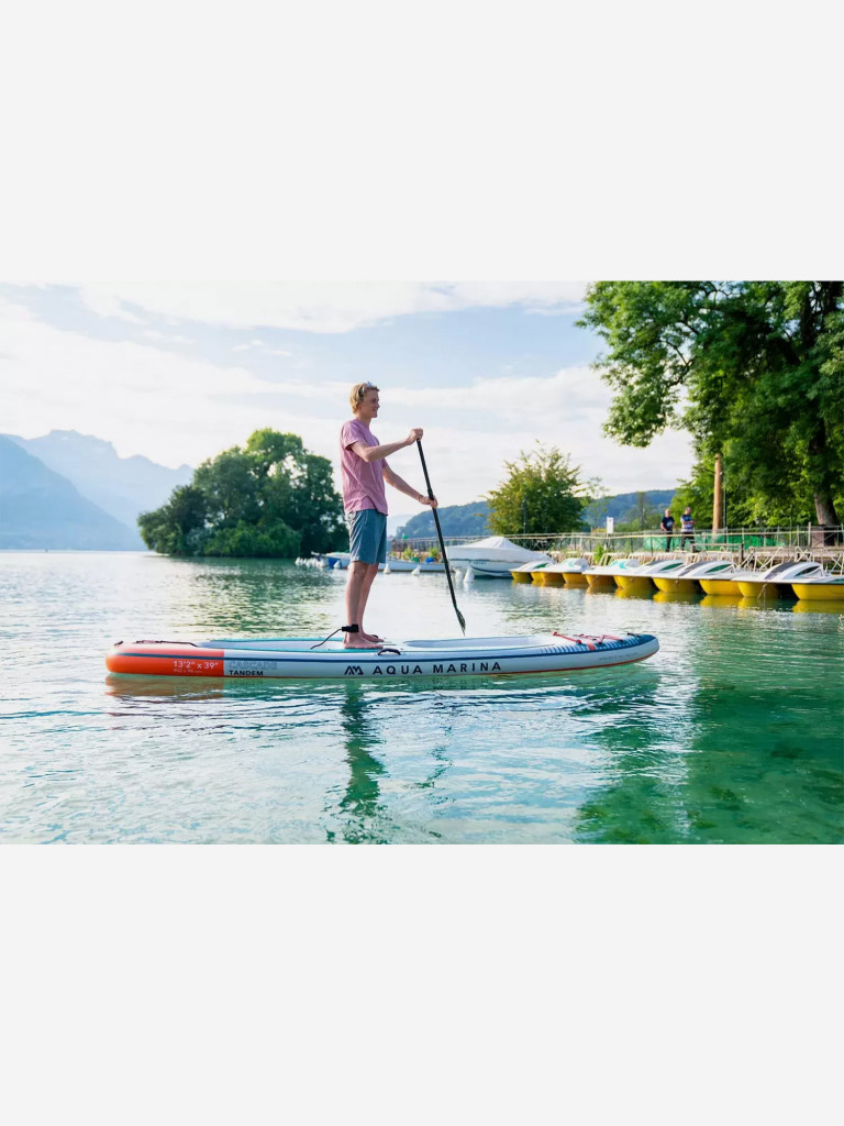 Надувной каяк Aqua Marina CASCADE TANDEM, 13'2 402 х98 х20 см, Двухместный