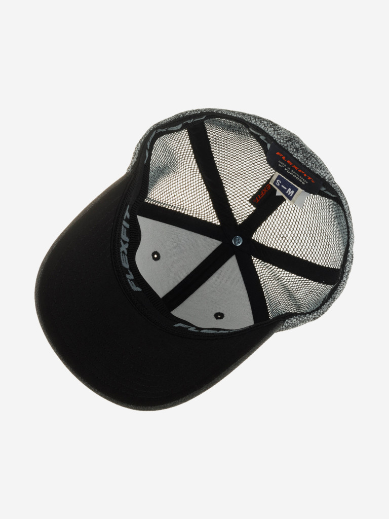 Бейсболка с сеточкой FLEXFIT 6511MM (серый)