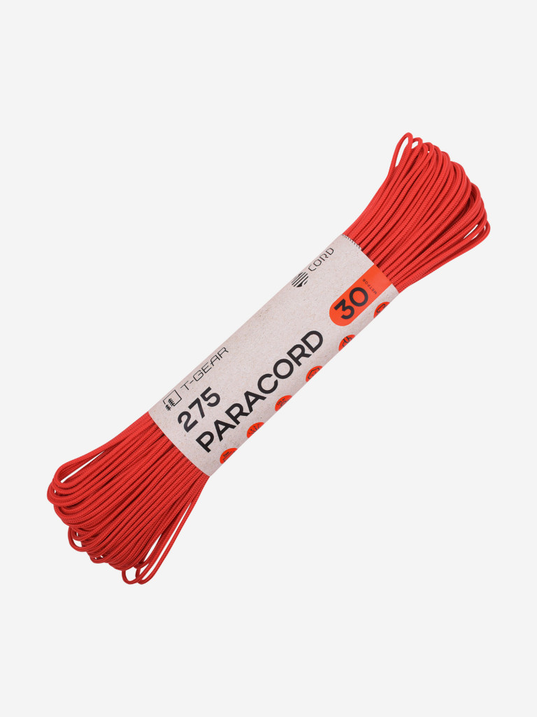 Паракорд 275 T-Gear x CORD nylon 30м (Red)