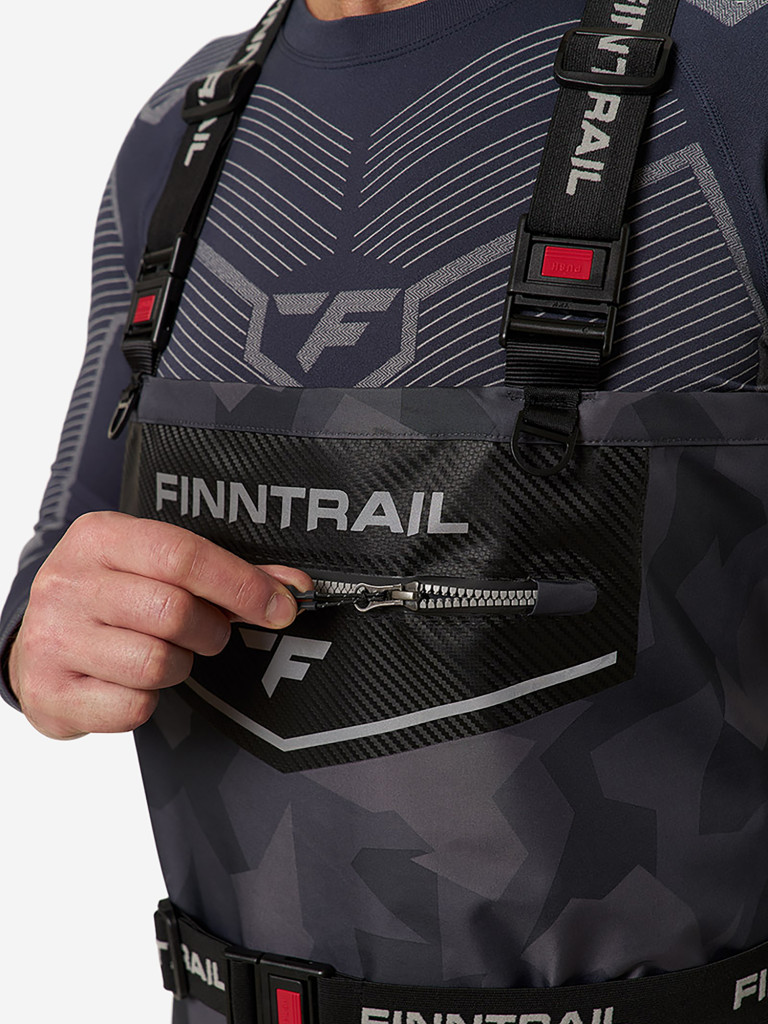 Вейдерсы мужские мембранные FINNTRAIL Enduro BF с сапогом