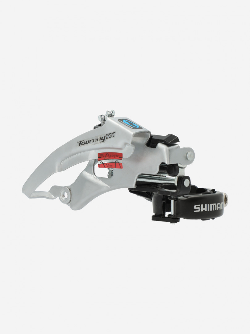 фото Переключатель shimano tx800 передний, универсальная тяга, серебряный