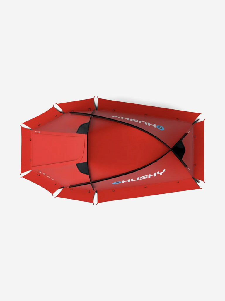 Палатка туристическая экстремальная Husky FLAME 1, цвет: красный