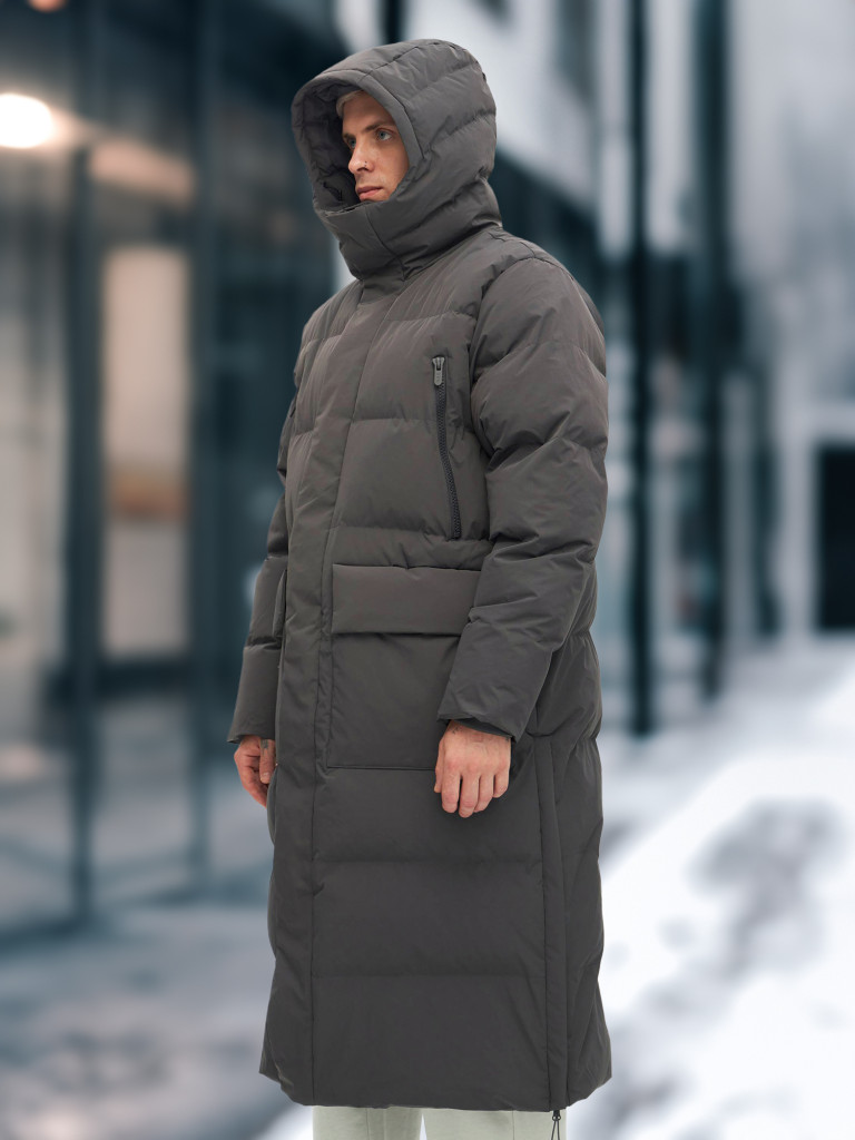 Пальто утепленное мужское SHU