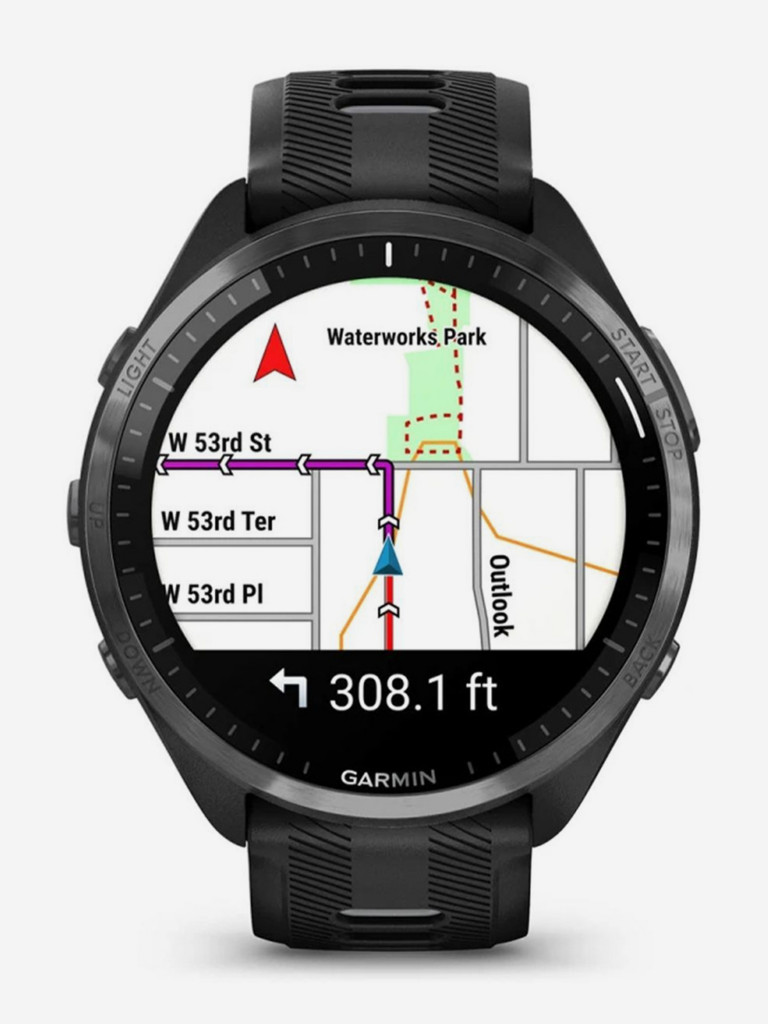 Спортивные наручные часы Garmin Forerunner 965 Black