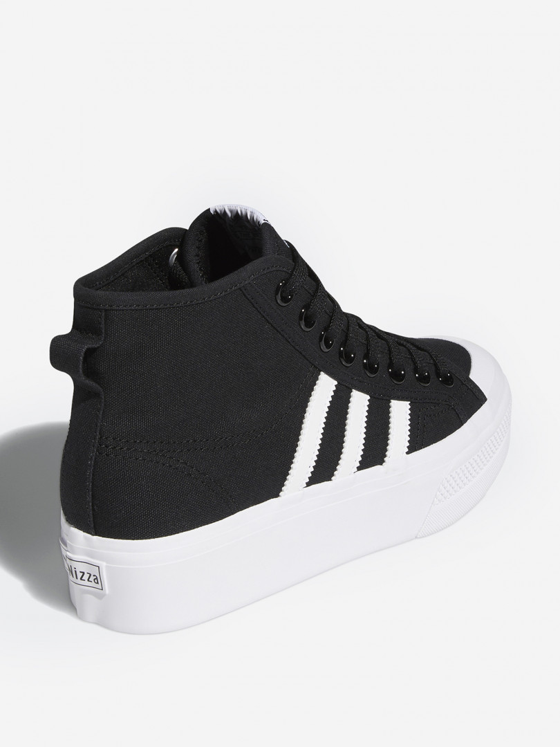 Кеды женские adidas Nizza Platform Mid 30087750299 Черный, размер 39, фото 3