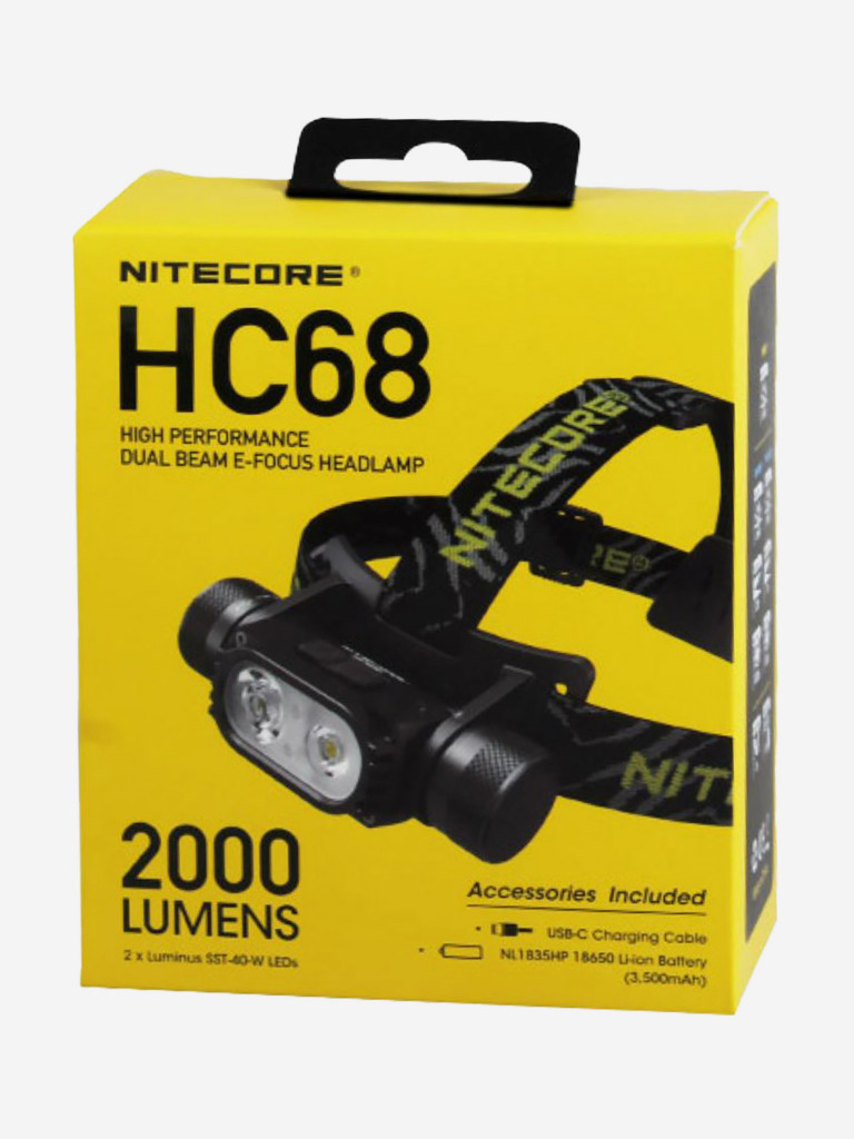 Налобный фонарь NITECORE HC68 (HC68)