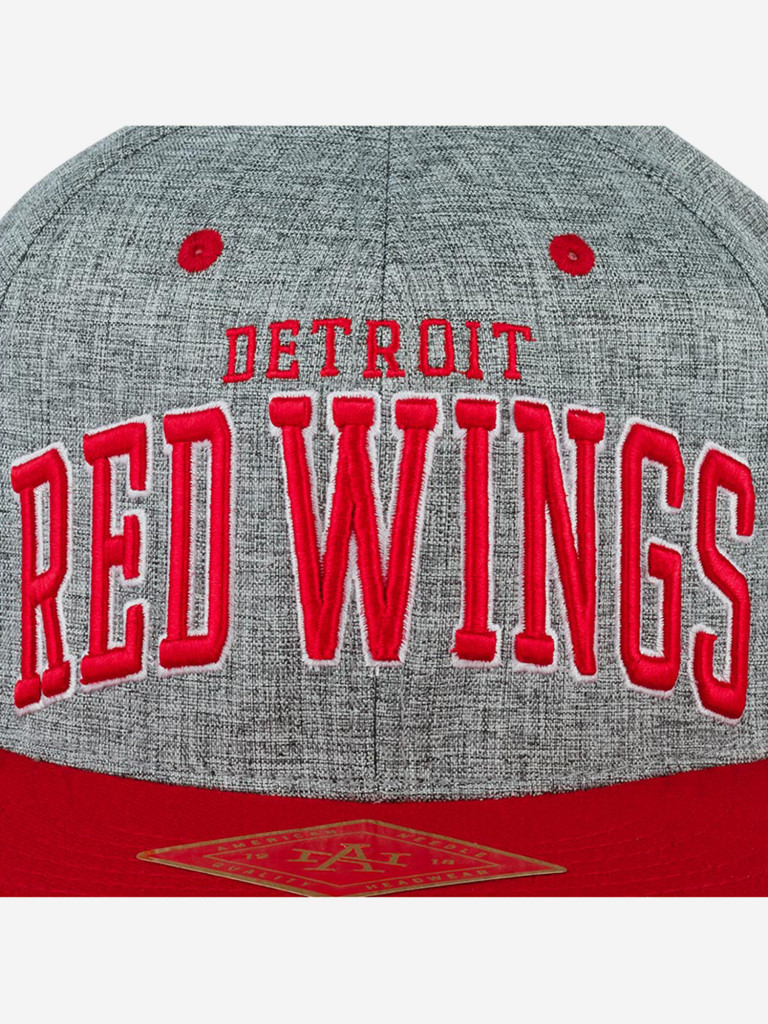 Бейсболка с прямым козырьком AMERICAN NEEDLE 42992A-DRW Detroit Red Wings Stanton NHL