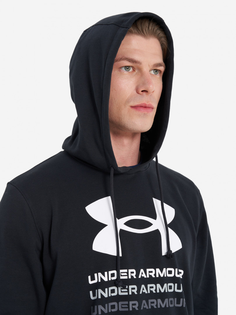 фото Джемпер флисовый мужской under armour, черный