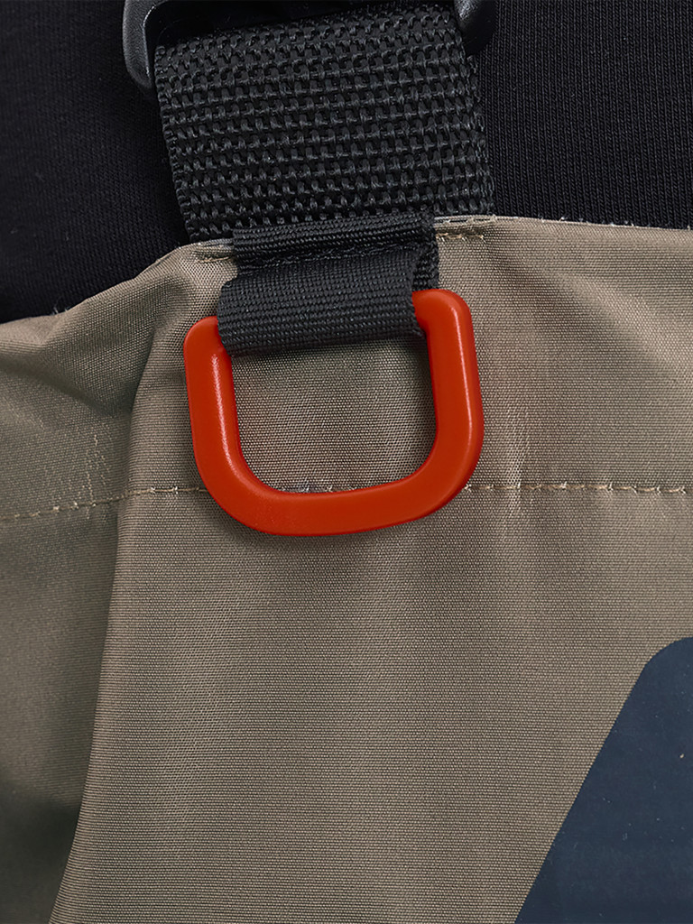 Мембранные вейдерсы Hord, мужские, водонепроницаемые, полиэстер, хаки