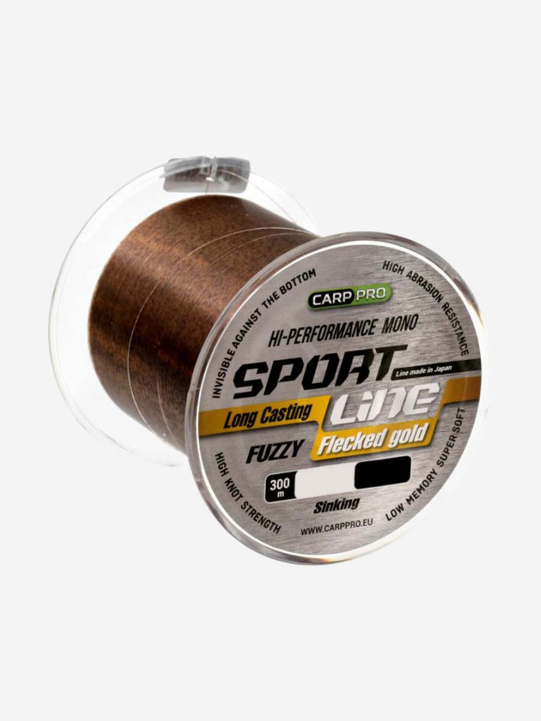 Леска Sport Line Flecked Gold CARP PRO 300м 0.335 мм
