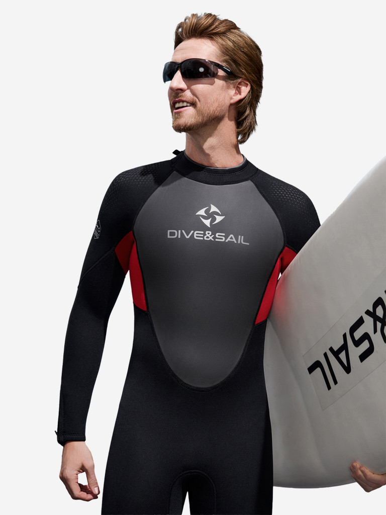 Гидрокостюм DIVE&SAIL мужской неопреновый 3 мм