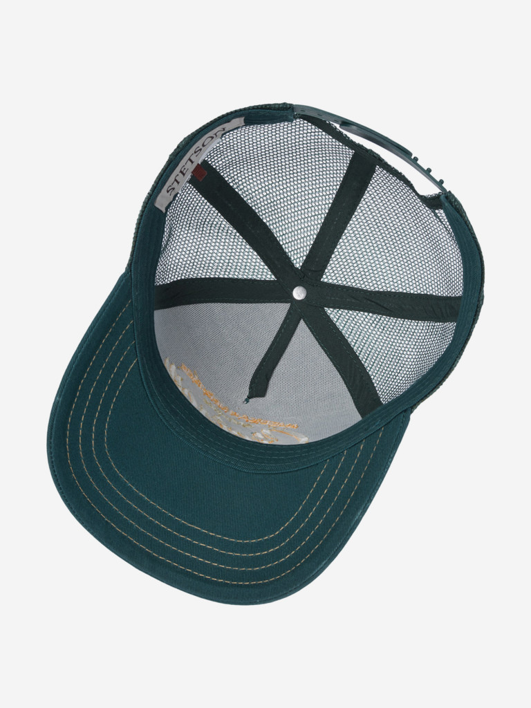 Бейсболка с сеточкой STETSON 7751171K TRUCKER CAP AMERICAN HERITAGE CLASSIC (зеленый)