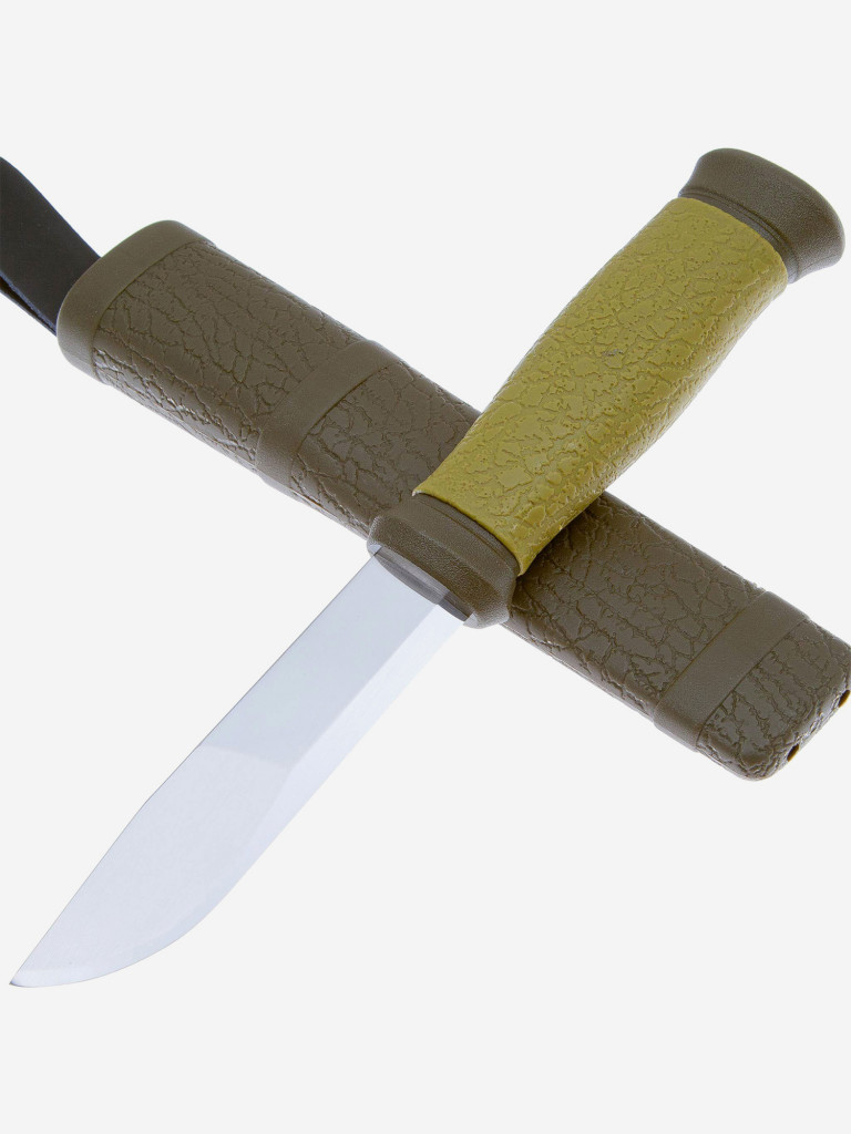 Нож охотничий Morakniv Mora 2000 тактический, туристический, нержавеющая сталь, клинок 109 мм
