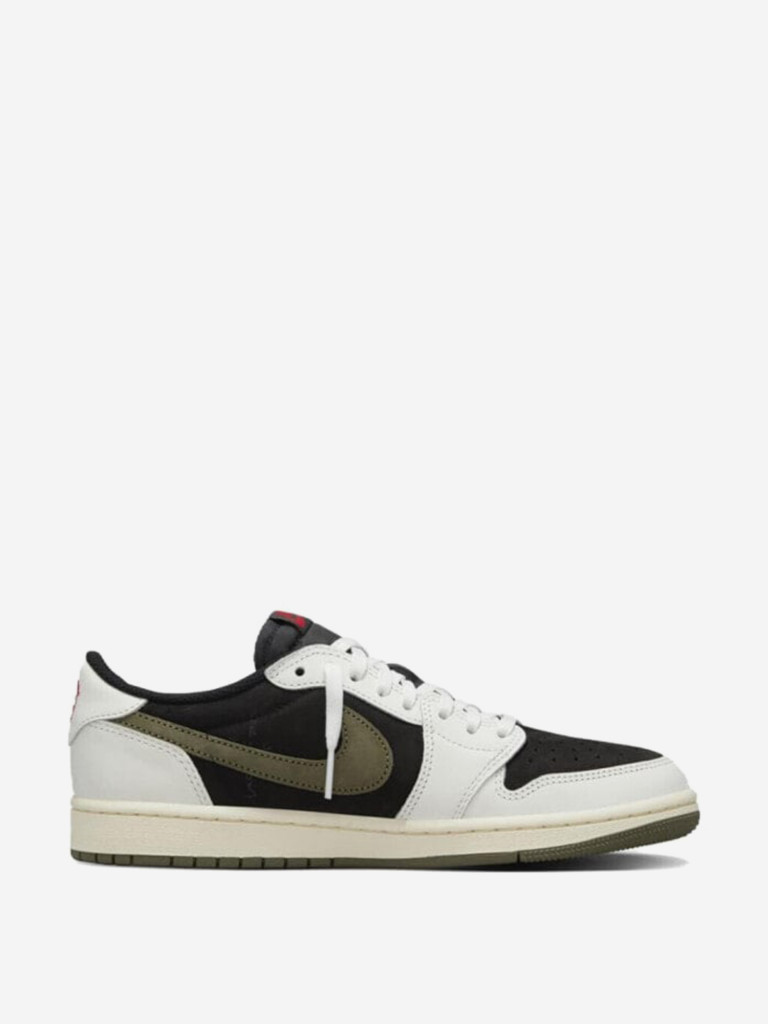 Кроссовки Jordan 1 Retro Low OG SP Travis Scott Olive
