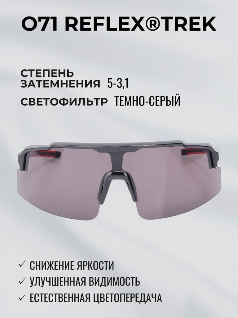 Очки солнцезащитные спортивные РОСОМЗ О71 Reflex