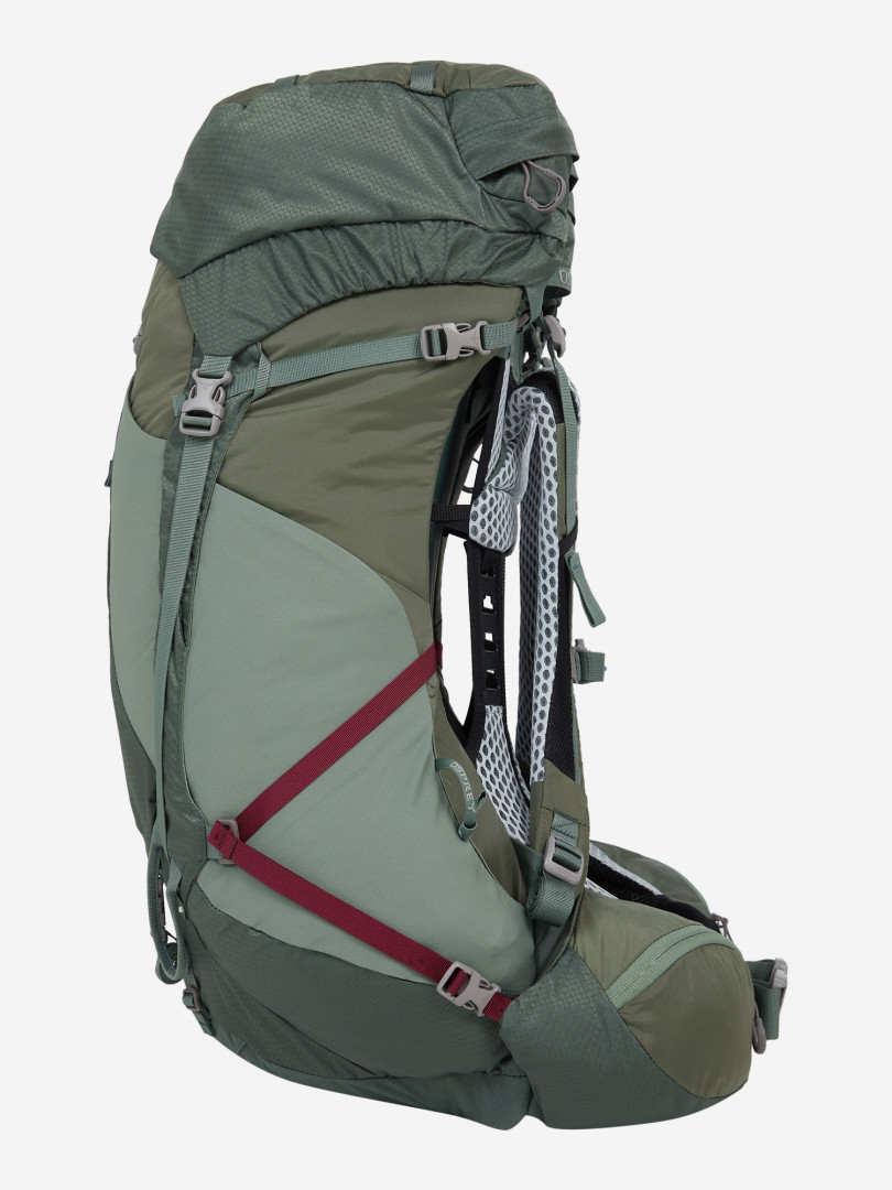 фото Рюкзак женский osprey aura ag lt, 50 л, зеленый