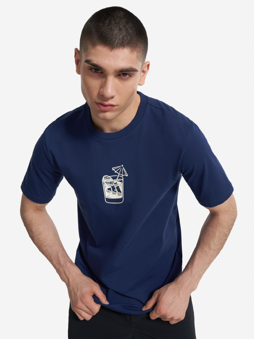 Футболка мужская adidas Синий 1979₽