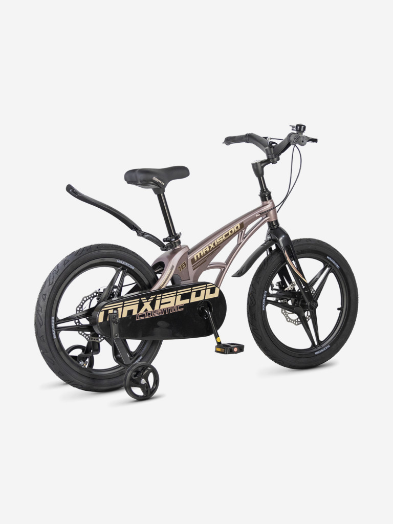 Велосипед Детский Maxiscoo Cosmic Deluxe 18'' Бронзовый Матовый (2026) (MSC-C1855D)