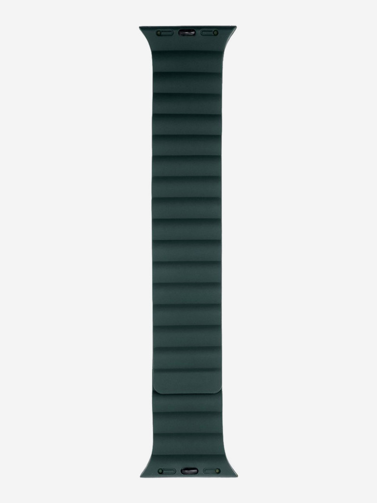 Ремешок для часов Apple Watch 41/40/38 mm Mutural Оригинал, ультралегкий силиконовый на магните — зеленый