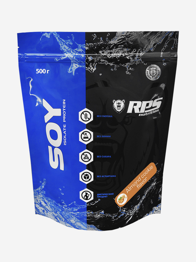 Протеин соевый RPS Nutrition 500 гр Миндальное печенье