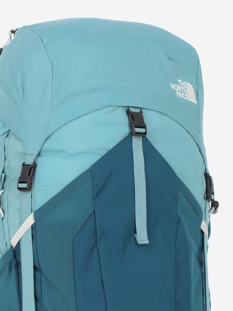 фото Рюкзак женский the north face trail lite, 50 л, голубой