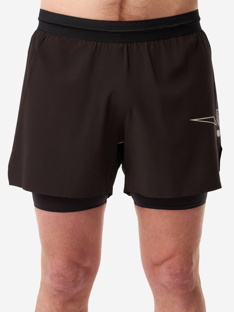 Шорты с поясом мужские UGLOW, черный