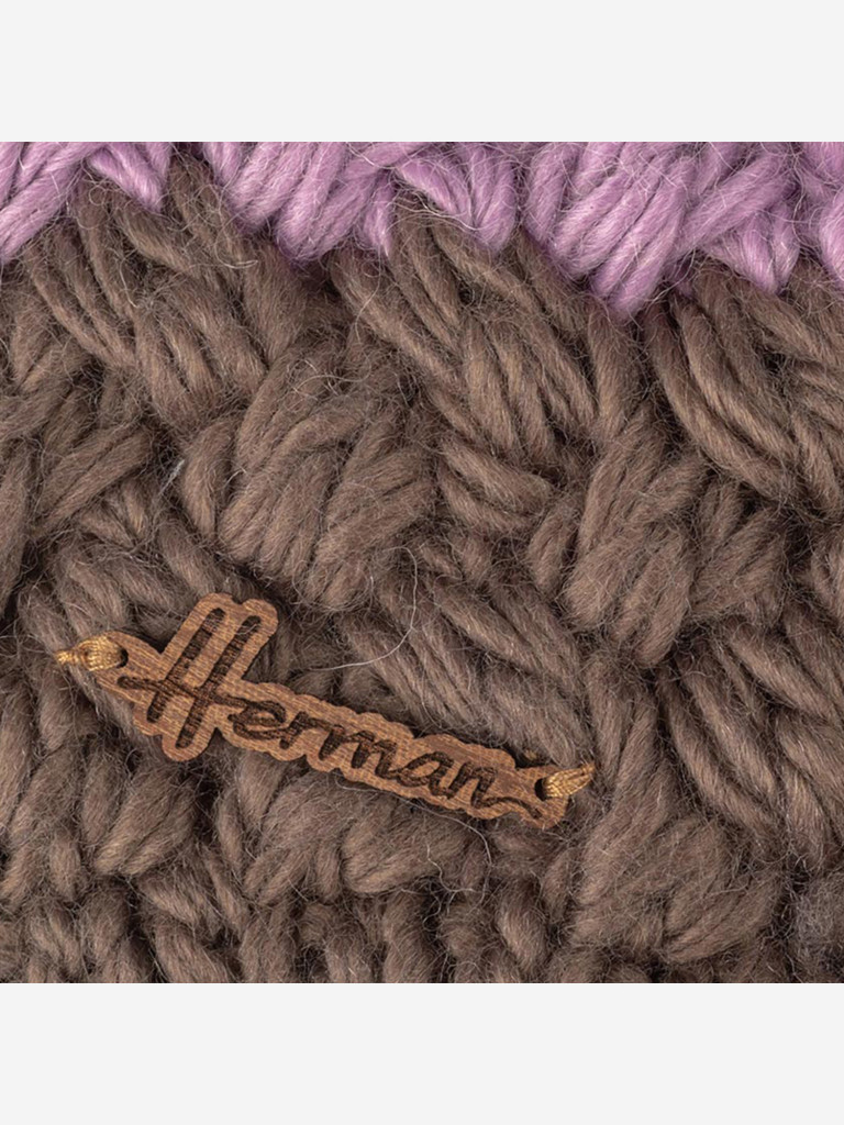 Шапка с помпоном HERMAN JUSTIN 8172