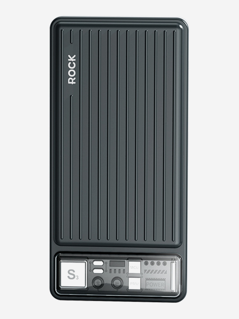 Внешний аккумулятор ROCK P91 PD20W Travel Series Power Bank 10000mAh темно-серый