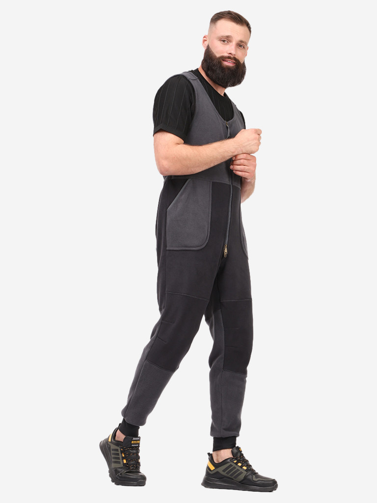 Комбинезон флисовый КБФ-01С для рыбалки и охоты