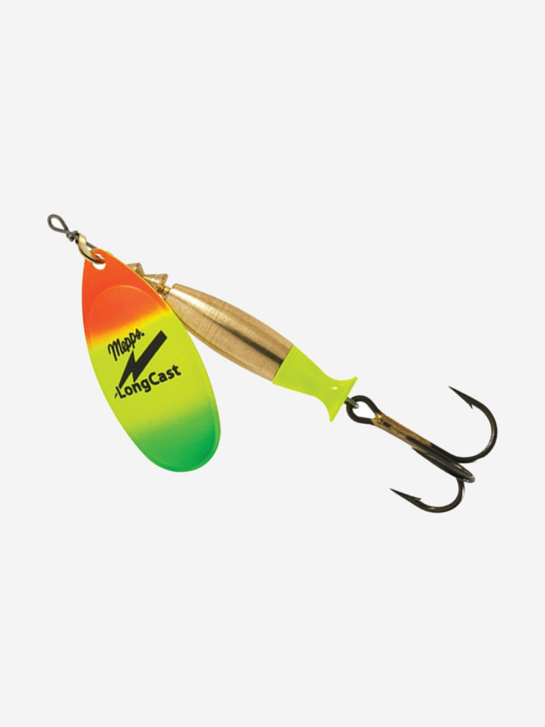 Блесна для рыбалки вертушка Mepps AGLIA LONG CAST, 4, Tiger, комплект из 5 штук