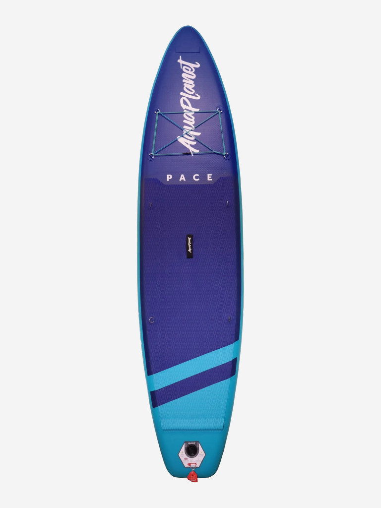 Надувная SUP-доска AQUAPLANET PACE 10.6, 323*79*15 см, двухслойная, сапборд с веслом, двухфазным насосом и страховочным лишем