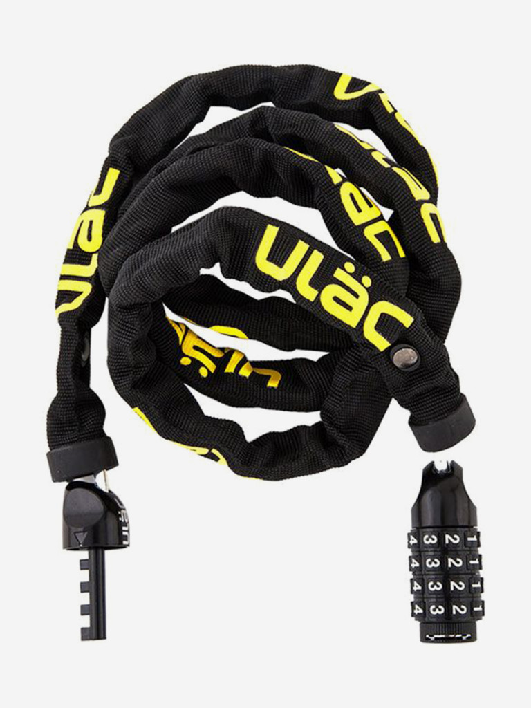 Велосипедный замок Ulac 52nd Street Steel Chain Lock Combo Black