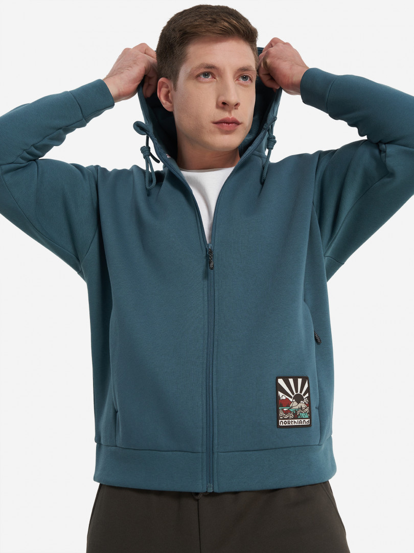 Толстовка мужская оверсайз Northland Зеленый 5499₽