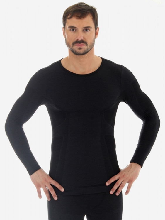 Футболка мужская длинный рукав Brubeck Comfort Wool