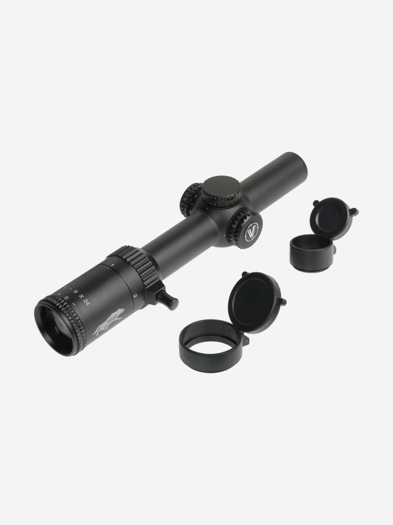 Прицел оптический Veber Wolf 1-6х24 GB FD07 Загонник