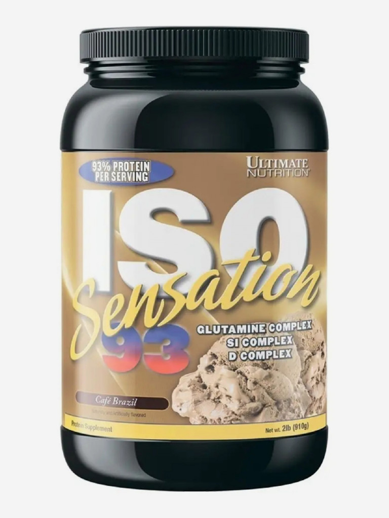 Протеин Ultimate Nutrition ISO Sensation, 910 г, Бразильский кофе