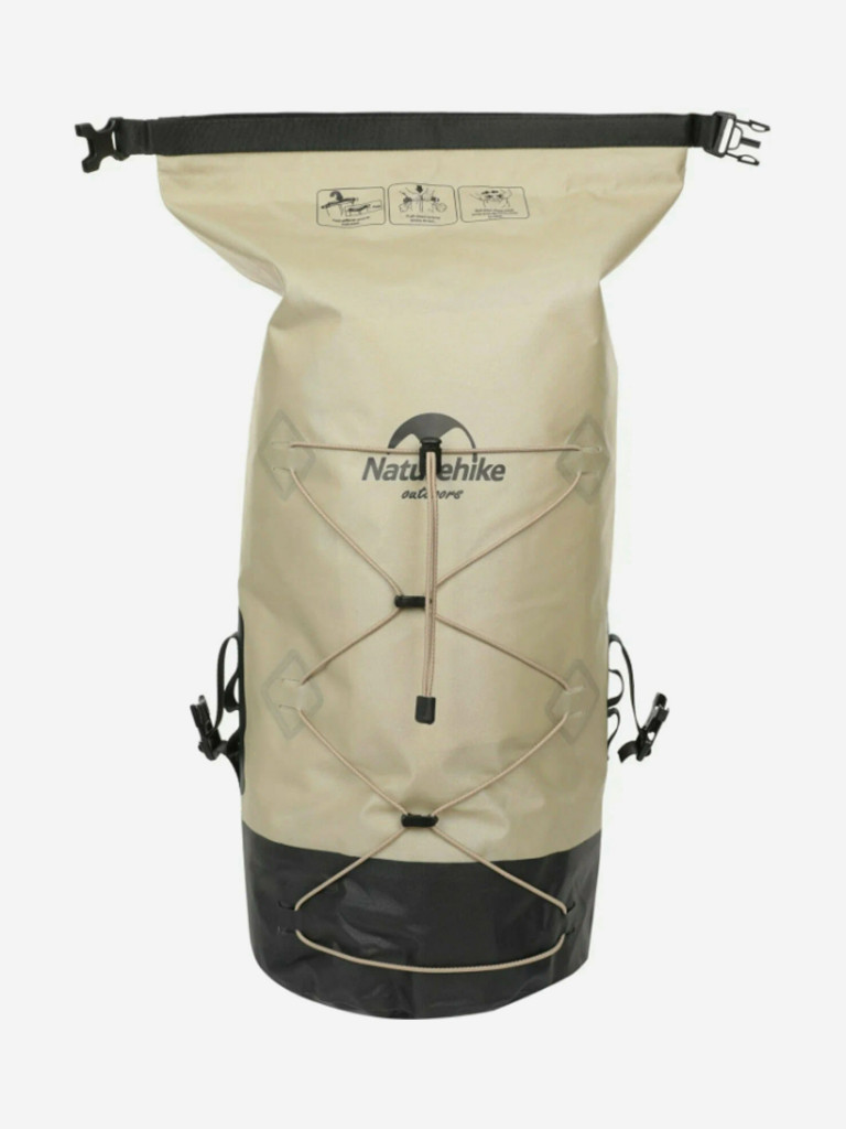 Рюкзак туристический Naturehike 30л, ПВХ, хаки