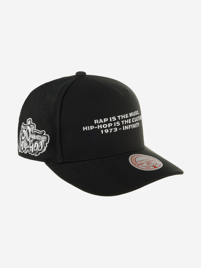 Бейсболка MITCHELL NESS HHSS7568-CLBYYPPPBLCK Hip Hop (черный)
