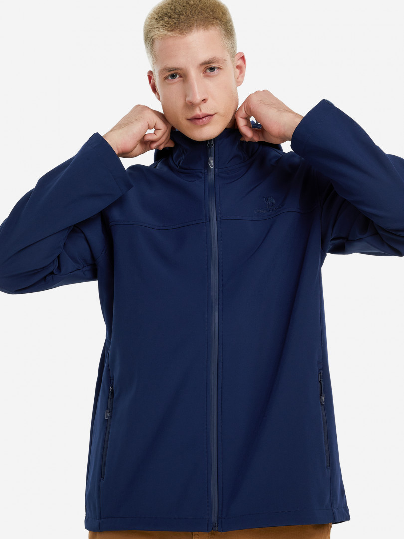 фото Куртка софтшелл мужская camel, синий