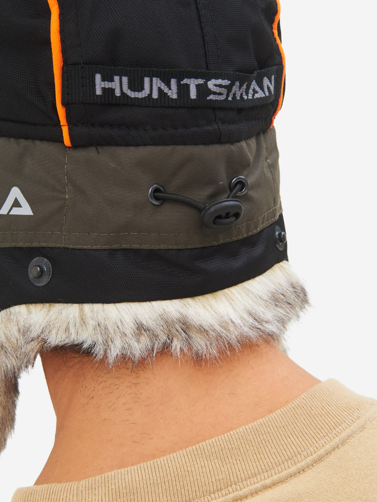 Шапка-ушанка зимняя мужская Huntsman Siberia Breathable меховая мембранная