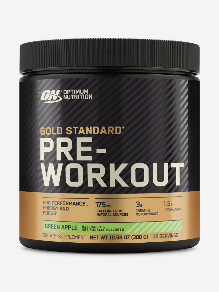Предтренировочный комплекс Optimum Nutrition Pre-Workout,, 300 г, Зелёное яблоко