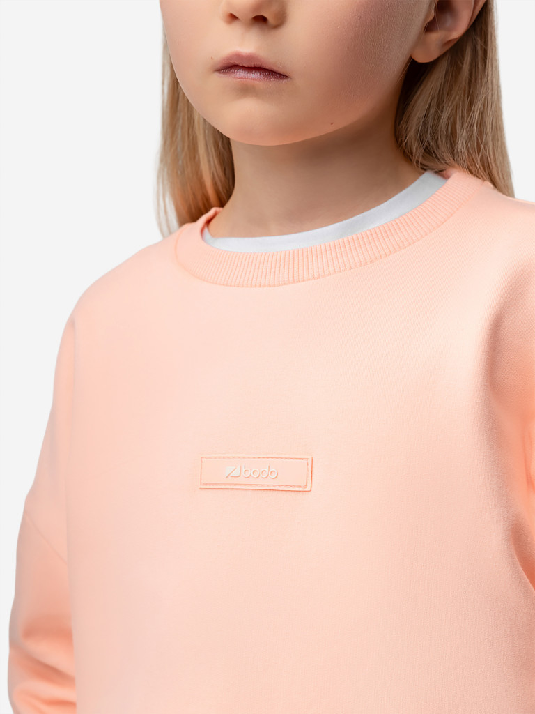 Костюм с начесом для девочек bodo