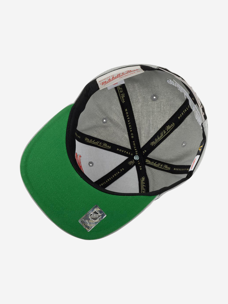 Бейсболка с прямым козырьком MITCHELL NESS 6HSSDX22015-DRWGREY Detroit Red Wings NHL