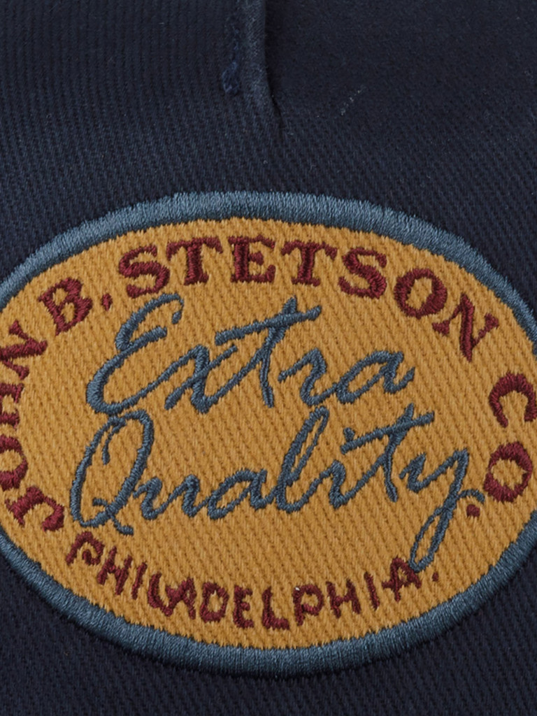 Бейсболка с сеточкой STETSON 7761132 TRUCKER CAP VINTAGE BRUSHED TWILL (синий)