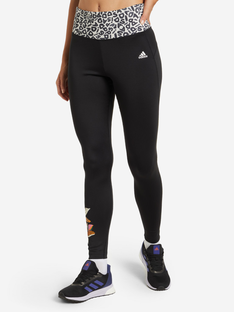 Легинсы женские Adidas Farm Feel Brilliant Print
